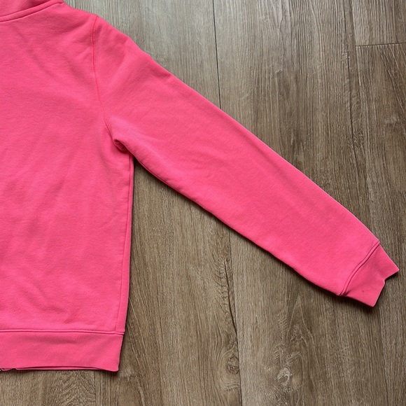 PINK Victoria’s Secret Women’s Hot Pink Full Zip Hoodie Size Medium - Picture 17 of 17